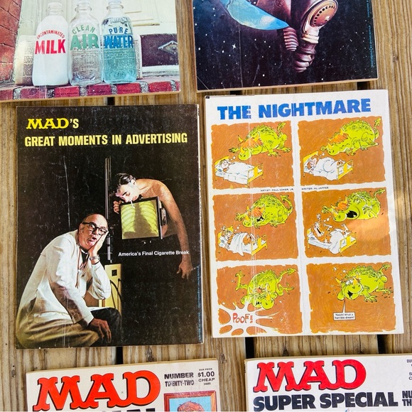 Vintage Mad Magazine Super Special Collection Seventies Comics set of 6 - Picture 5 of 15